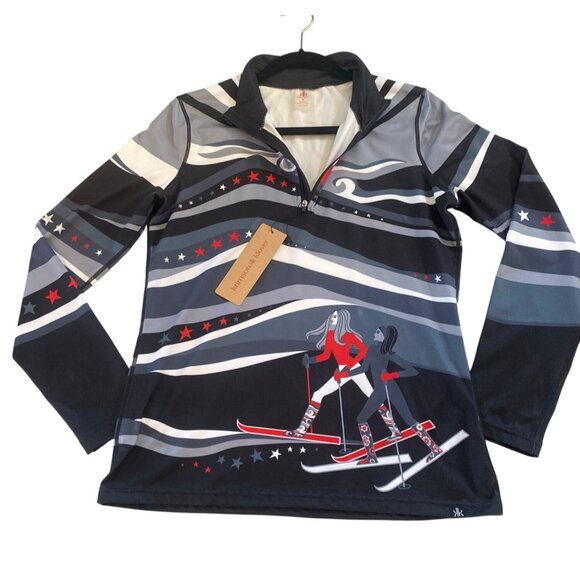 Krimson Klover Dream On Base Layer Top 1/4 Zip Ski Apres W's M MSRP$119 HTF - Picture 9 of 13
